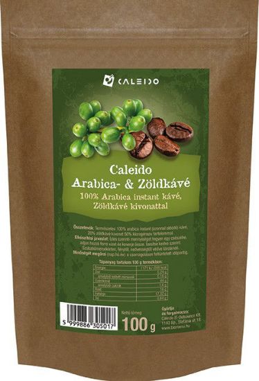 Kép Arabica-& zöldkávé instant 100g (Caleido)