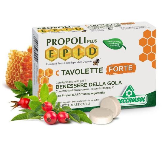 Kép Specchiasol EPID Propolisz + C Forte szopogatós tabletta extra – 20db