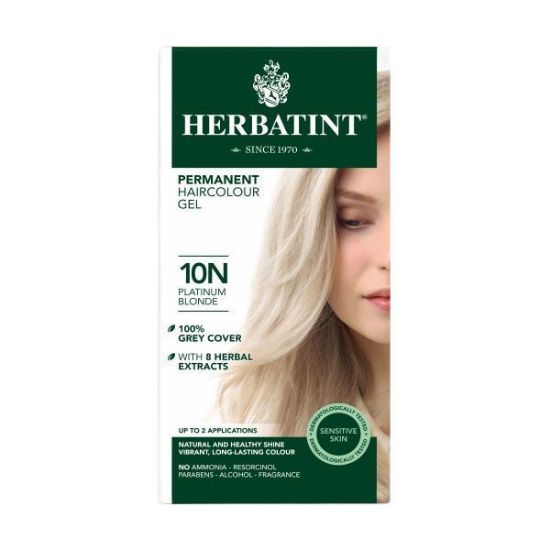 Kép Herbatint 10N Platinaszőke hajfesték, 150 ml