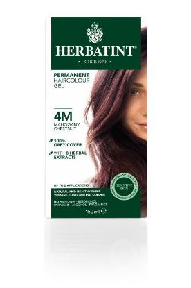 Kép Herbatint 4M Mahagóni gesztenye hajfesték, 150 ml