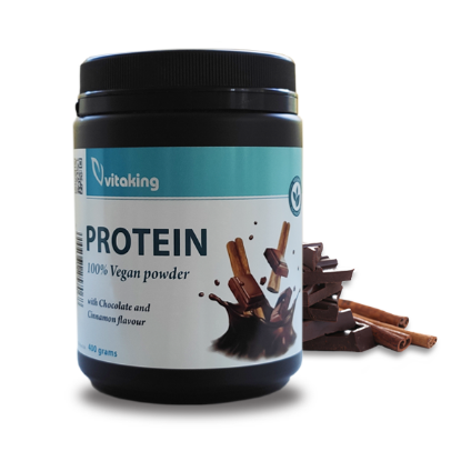 Kép Vitaking Vegan Protein 400g (csoki-fahéj)
